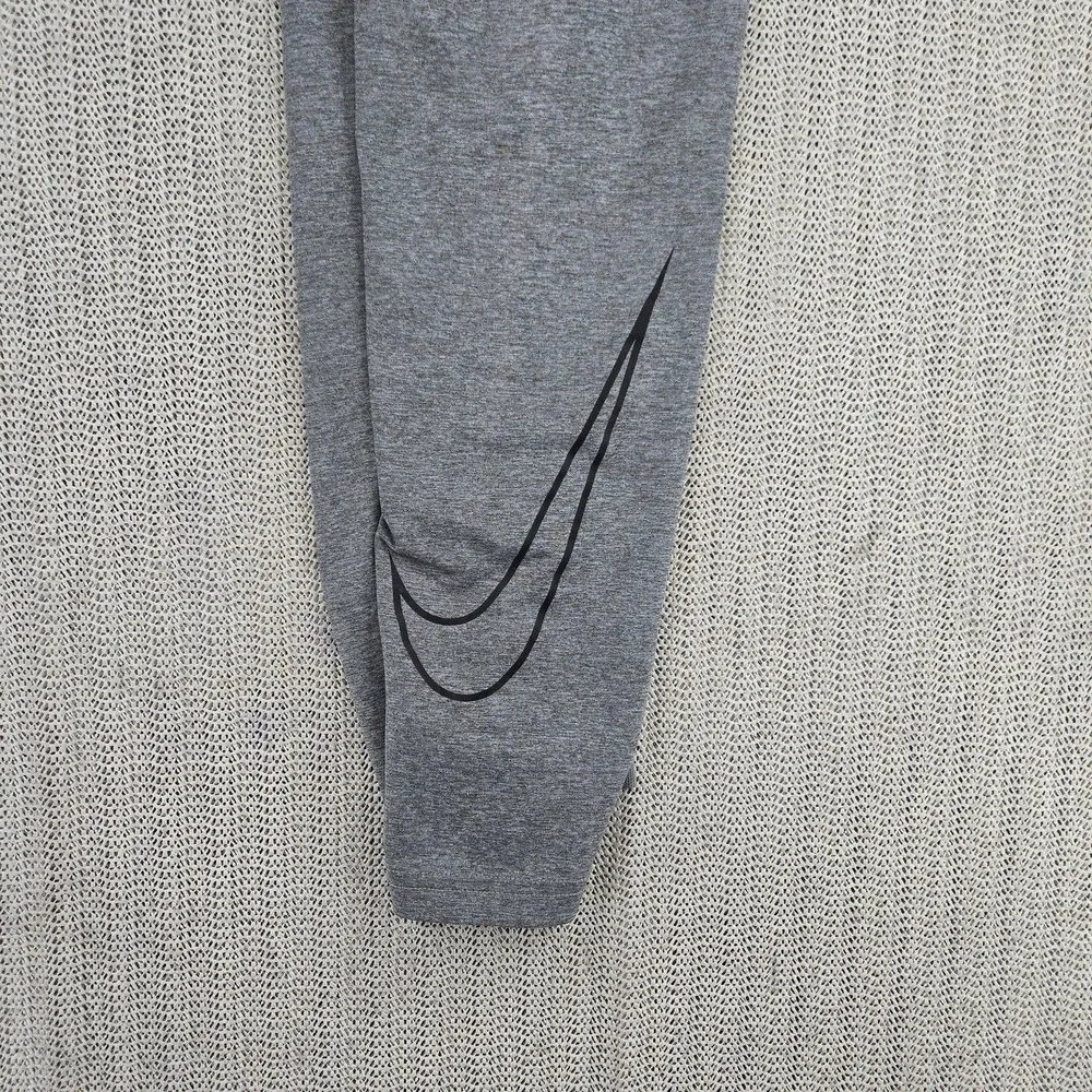 Nike Pro Dri-FIT Leggings Youth XL Gray Compression Running Training 726464-091